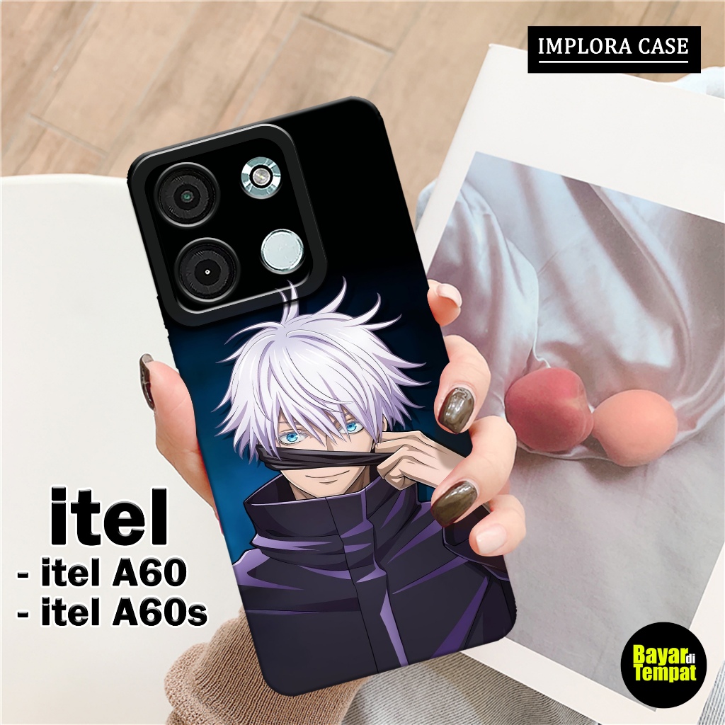 Softcase Itel A60 / A60s - Motif Anime - IMPLORA CASE - Casing Itel A60 / A60s Case Hp Itel A60 / A6