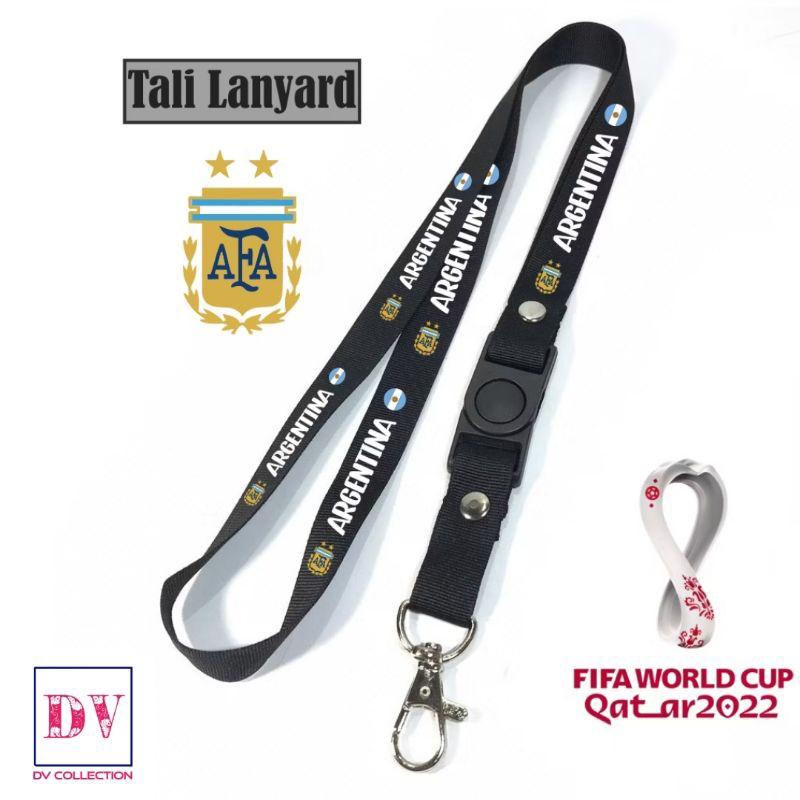 

TALI LANYARD ARGENTINA GANTUNGAN KUNCI/GANTUNGAN ID CARD/GANTUNGAN HP TERMURAH BEST SELLER COD