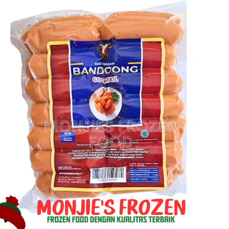 

Bandoong Sosis Sapi Bakar Cocktail Isi 28 500gr - Beef Sausage Cocktail
