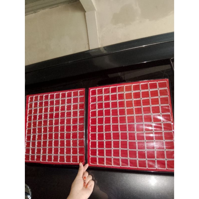 PERHIASAN KOTAK BATU CINCIN ISI 100 SKAT