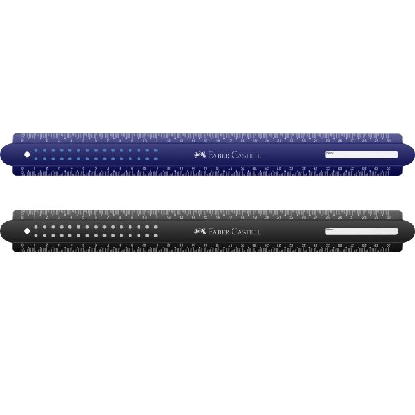 

Faber Castell Ruller 15Cm & 30Cm Dots Break Resistant / Penggaris Dots Break Faber Castell / Pcs