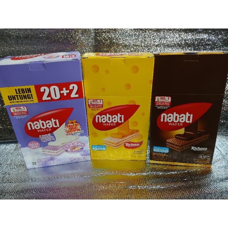 

NABATU WAFER BOX ISI 20PCS