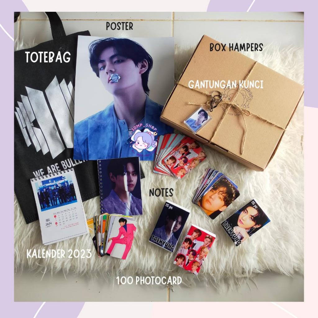 HAMPERS BTS PROOF TAEHYUNG SEOKJIN JUNGKOOK JIMIN SUGA JHOPE RAPMONSTER