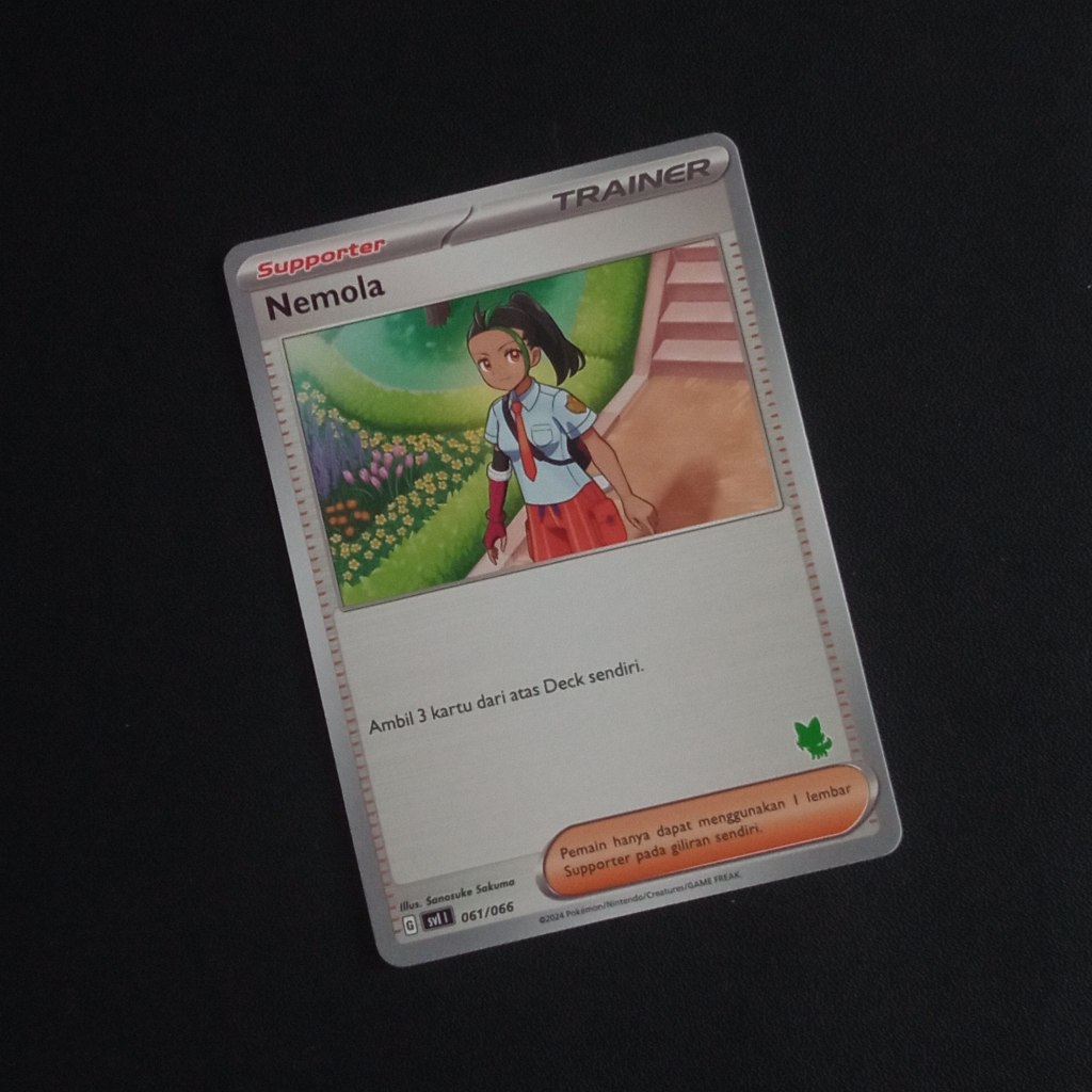 Nemola Pokemon TCG Indonesia Trainer Supporter