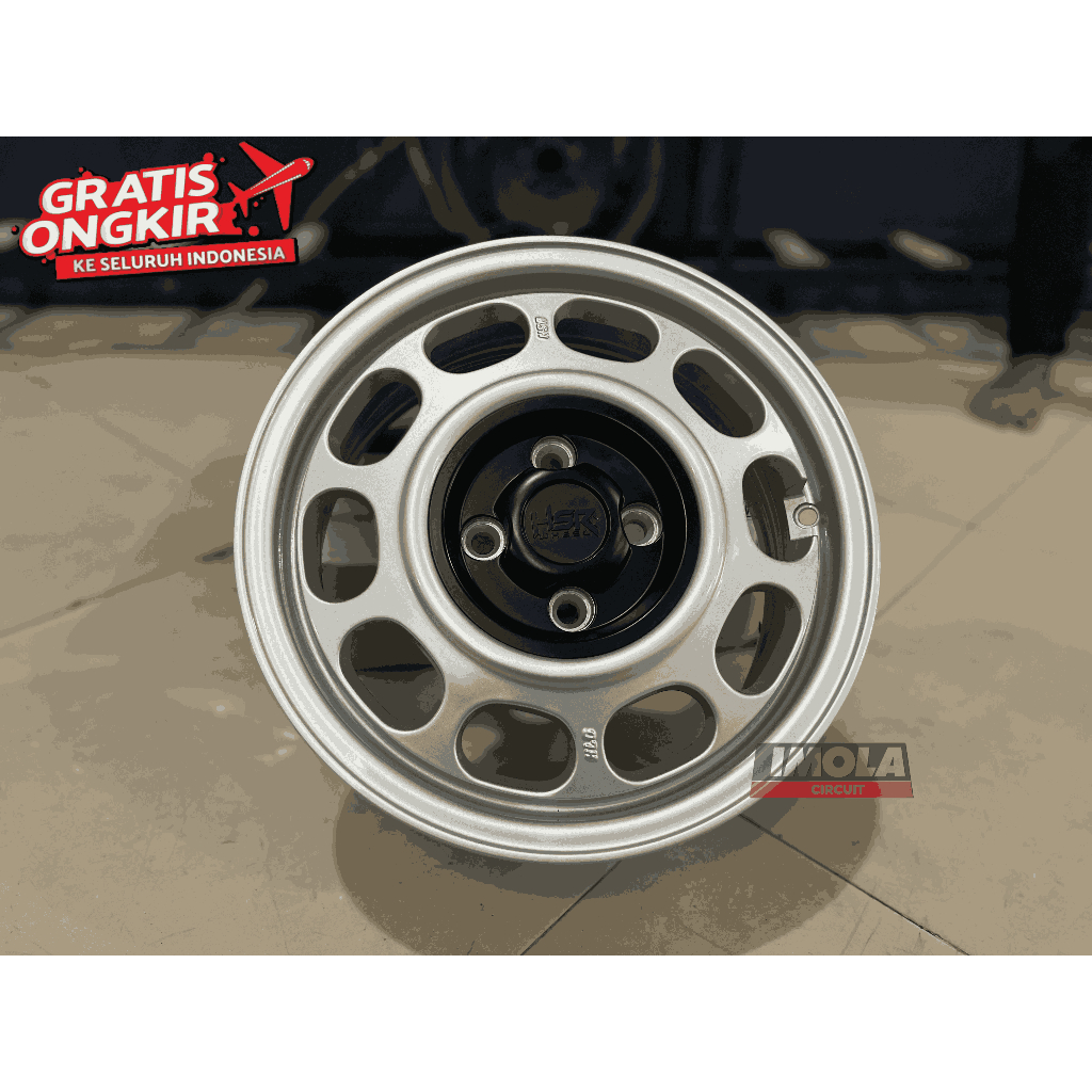 Velg Ring 14 Pelek Mobil Brio Hyundai Avega Avanza  R14 HSR KLG Model Kaleng Pcd/Baut 4x100
