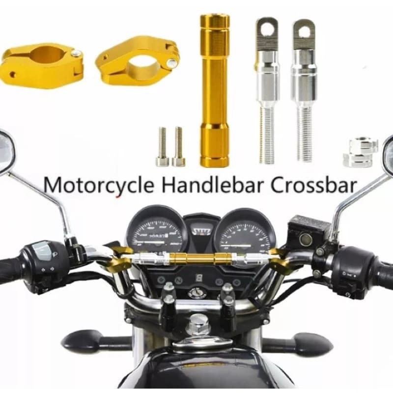 Lidi Stang CNC Stelan Sepeda Motor Universal Stabilizer Stang Stelan Full CNC Pendek Panjang Univers