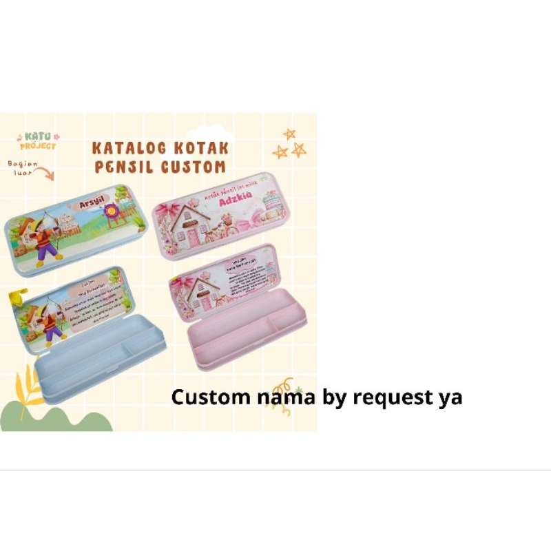 

Kotak Pensil Custom Nama / Dusgrip Custom Nama Part 1