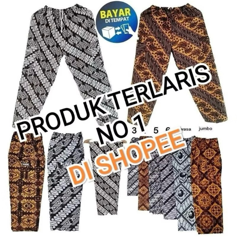 Celana Batik Panjang Pria Dan Wanita Celana Batik Boim Jumbo