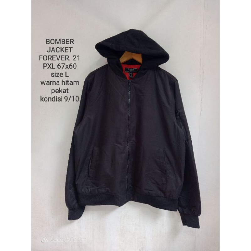 JACKET BOMBER FOREVER 21