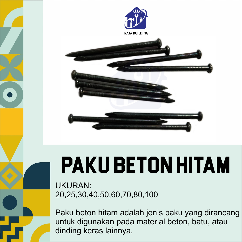 PAKU BETON HITAM / PAKU BETON PUTIH / PAKU BETON / PAKU DINDING