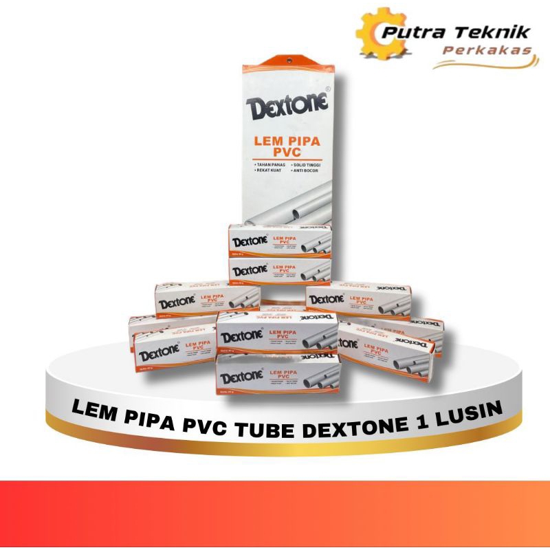 

1LUSIN (ISI 12PCS) LEM PVC TUBE DEXTONE 40GR