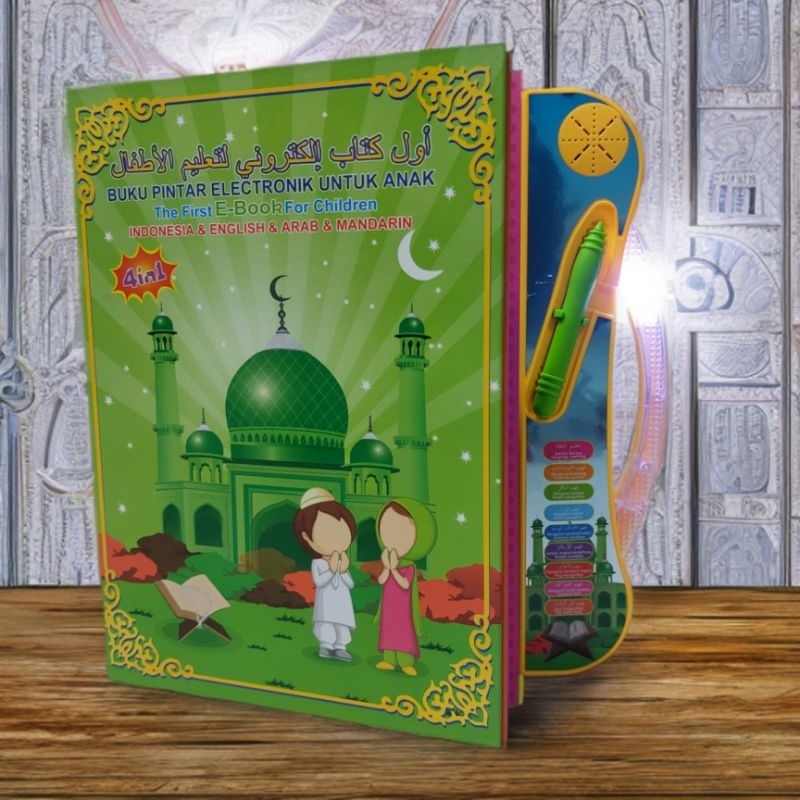 Mainan Anak Playpad Muslim 4 Bahasa Ipad Edukasi