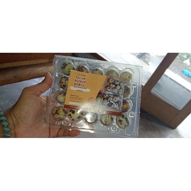 

telur puyuh matang masih segar