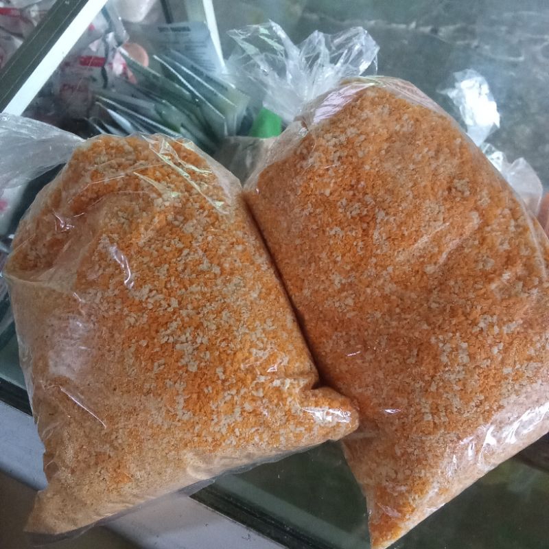 

tepung roti 250 gr repack/tepung roti mix kuning dan orange/bread crumbs 250 gram