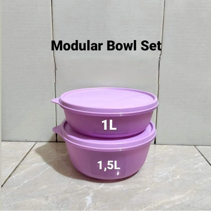 MODULAR BOWL SET TUPPERWARE