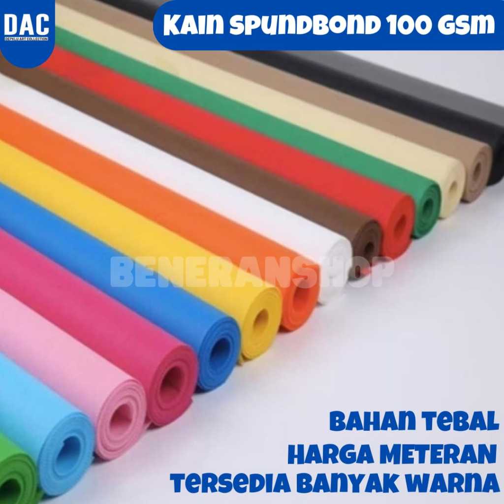 

Kain Spundbond Tebal (100gsm) Non woven | Bahan Kain Spundbond Meteran cocok untuk bahan tas / bucket bunga dll