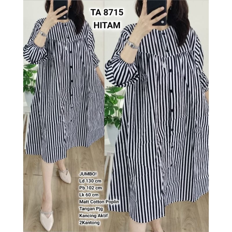 ATASAN WANITA TUNIK SALUR TA 8715 jumbo imporrTUNIK  POLA ABSTRAK BATIK ORIGINAL BY SC