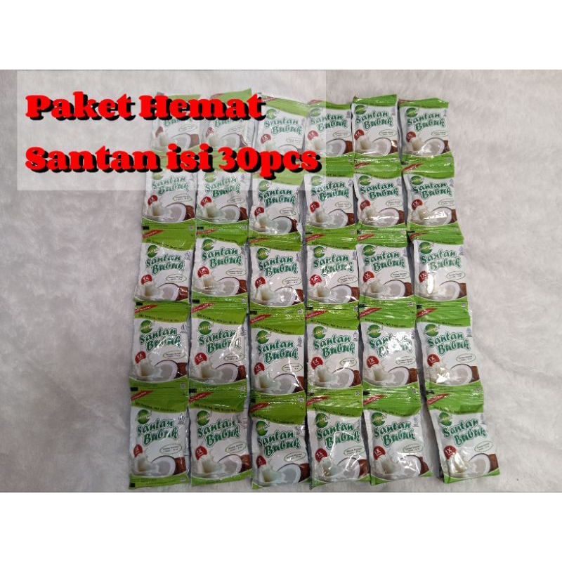 

30 PCS SANTAN BUBUK || 3 RENTENG SANTANPAS