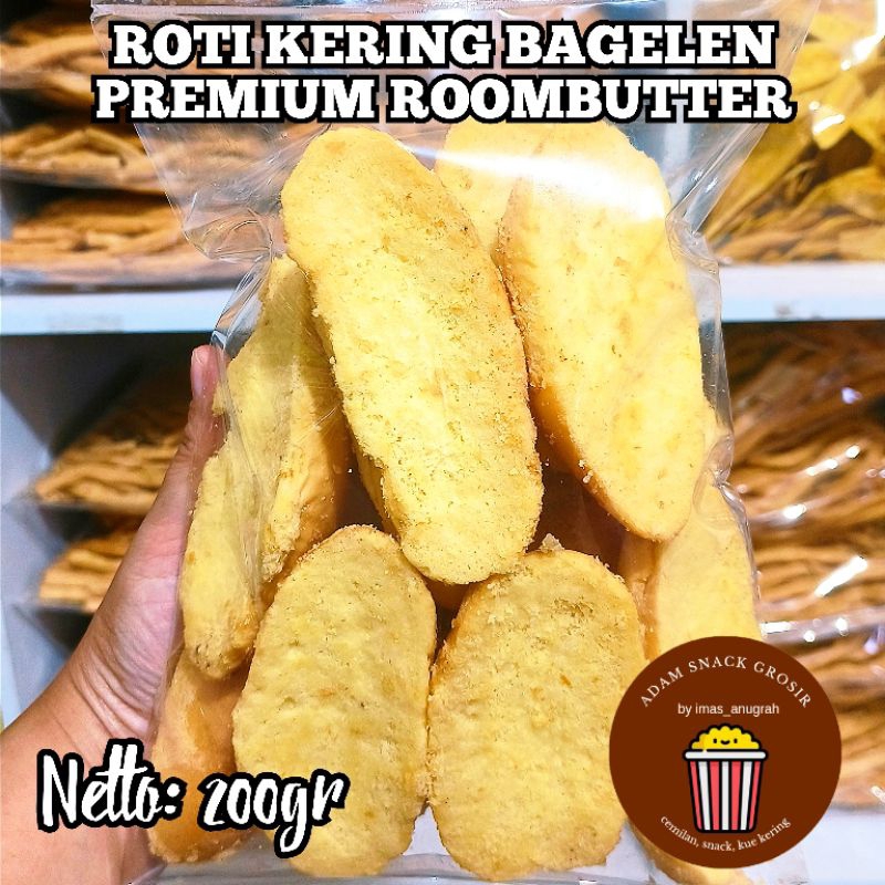 

ROTI KERING BAGELEN PREMIUM WITH ROOMBUTTER 200GR