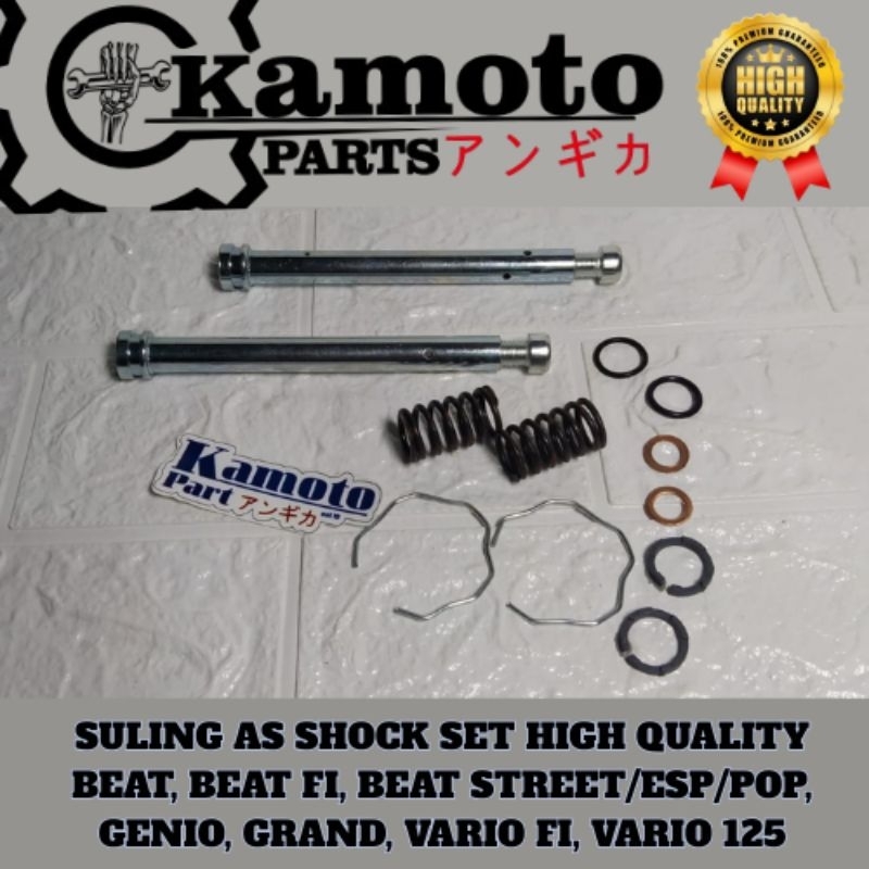SULING SHOCK ASSY BEAT BEAT FI BEAT STREET/ESP/POP GENIO GRAND VARIO FI VARIO 125