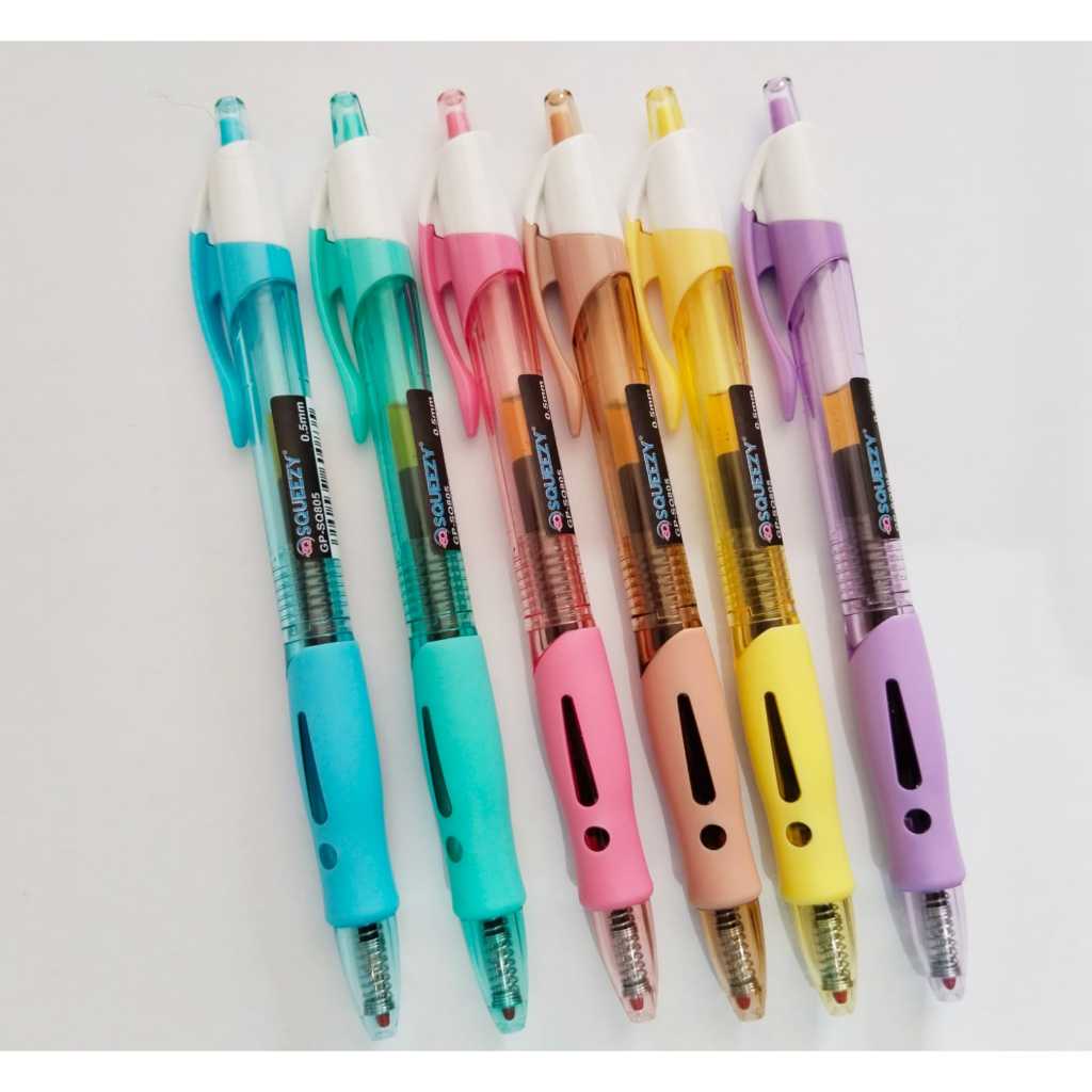 

Gel pen Squeezy GP-SQ805 hitam - 1 pcs