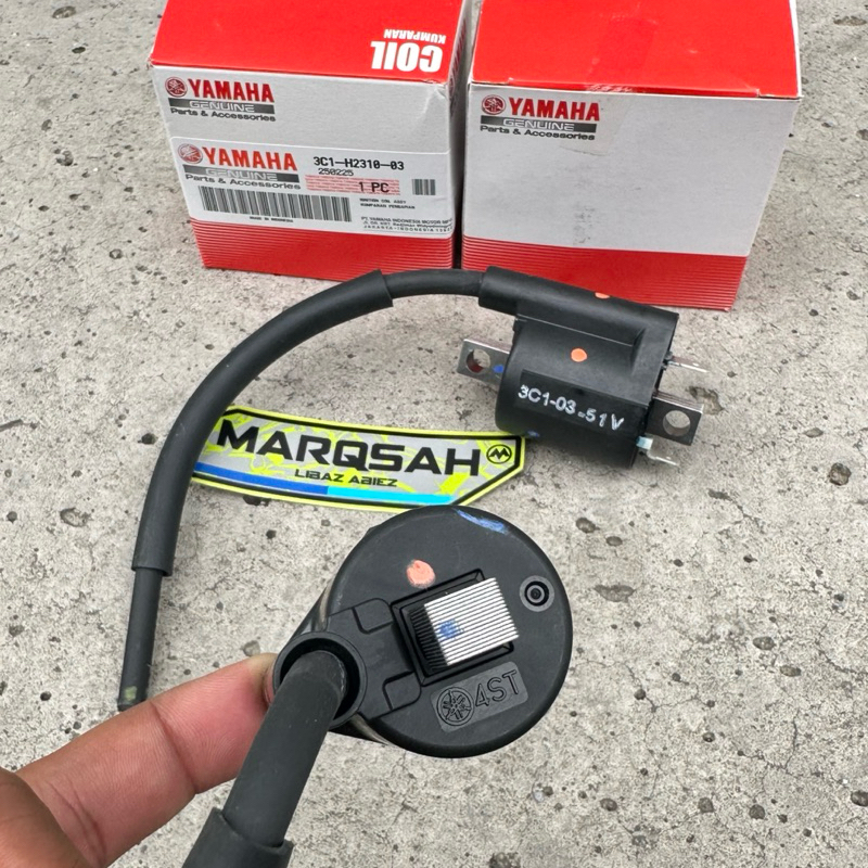 KOIL IGNITION COIL KUMPARAN PENGAPIAN VIXION OLD LAMA R15 XABRE PNP N MAX NMAX 2DP 3C1 YAMAHA YGP
