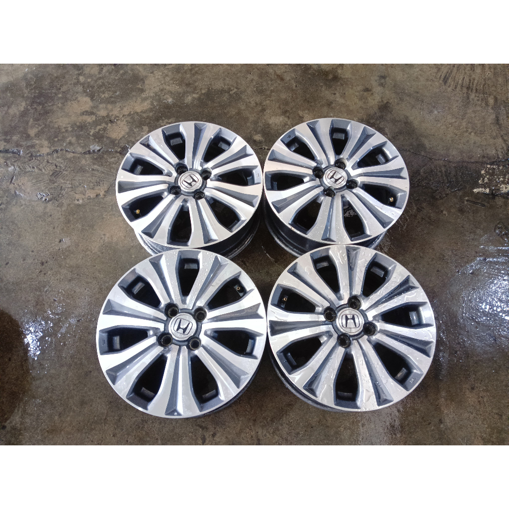 VELG BEKAS OEM HONDA FREED ORI RING 15 BAUT  PCD 4X100 G/P PNP MOBIL JAZZ BRIO CITY MOBILIO