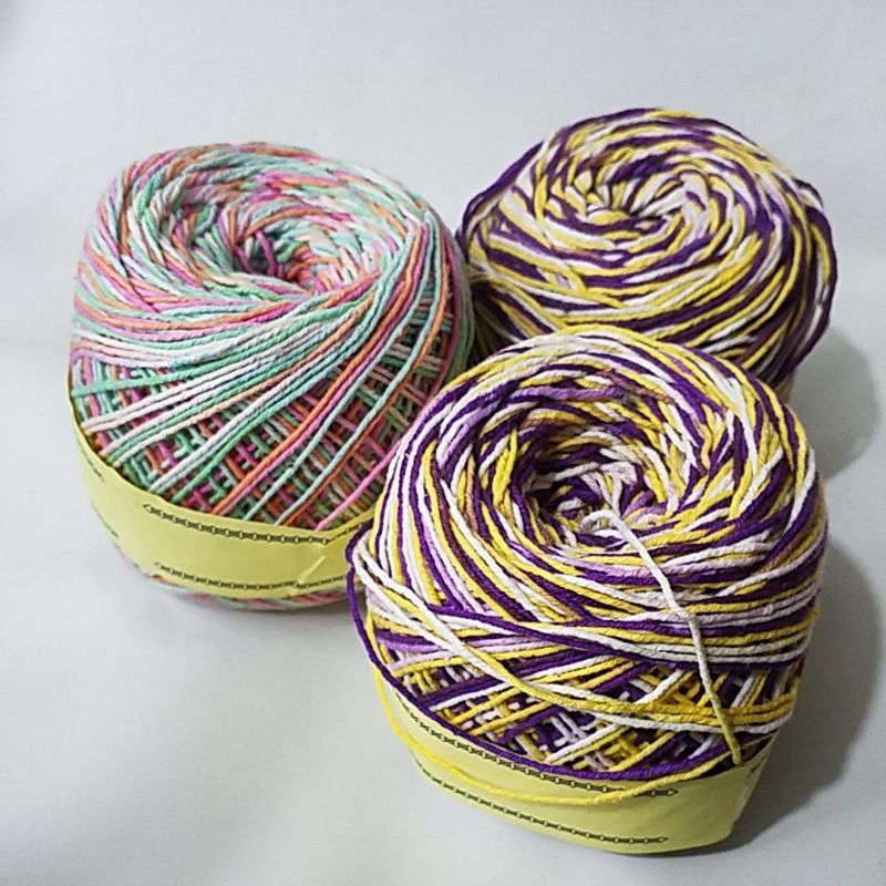 BENANG RAJUT KATUN small ply/BENANG KATUN LOKAL/KATUN PRAKTIS/ katun sembur/katun polos