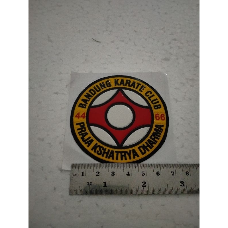 Stiker Timbul BKC Bandung Karate Club