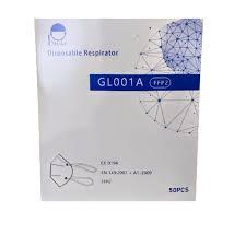 Isi 50 Pcs GLA001 Masker KN95 HIJAB Putih 5Ply Headloop KN 95 Disposable Mask