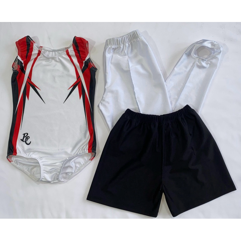 Leotard Artistik Putra WhiteLine / Leotard MAG / Leotard Gymnastics