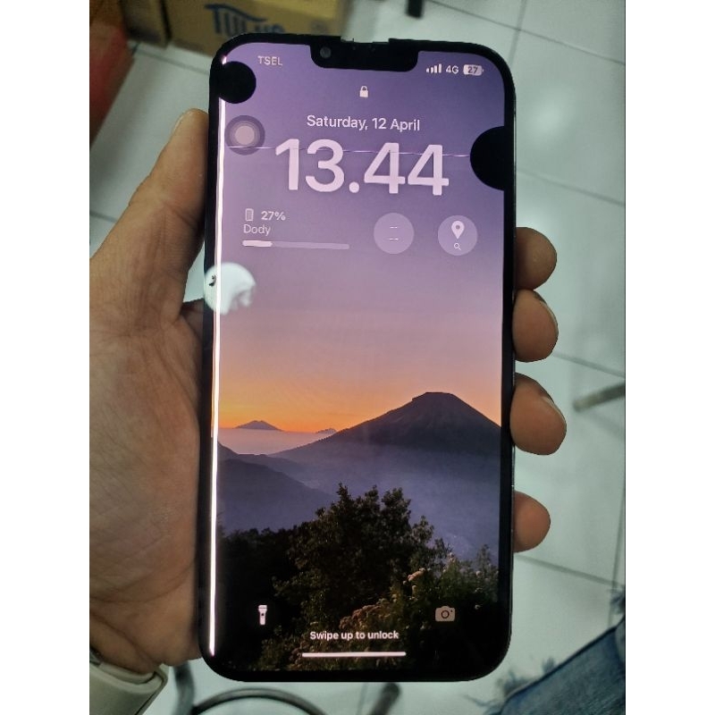 lcd iphone 13 pro max minus dot dan garis cabutan / copotan