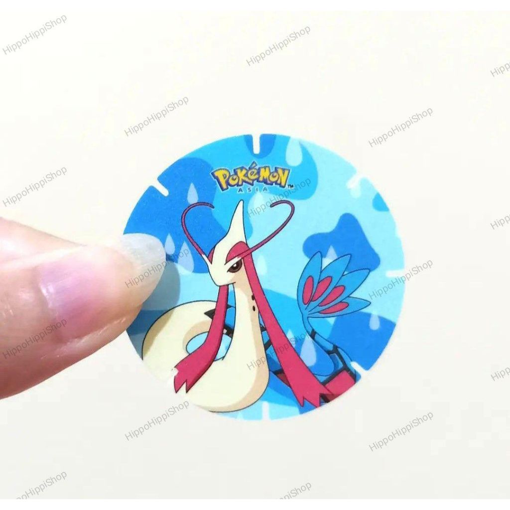 Tazos Tajos Pokemon Coin Koin Chiki Ball Milotic