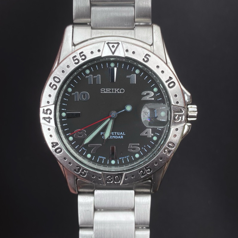 Seiko Military Perpetual Calendar 8F32 0160