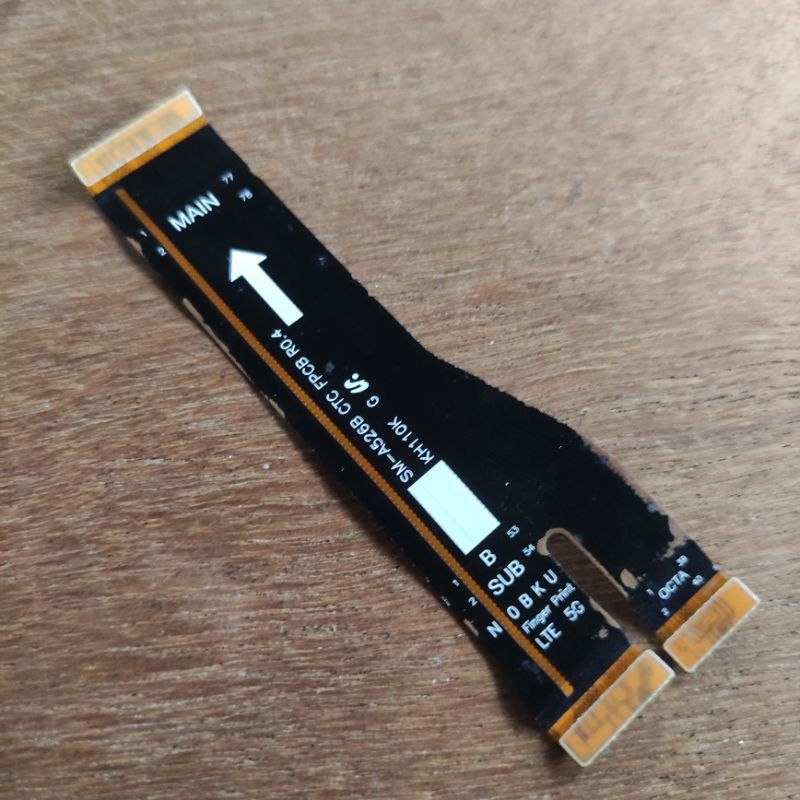 Fleksibel Flexible Board Ui Penghubung LCD Samsung A52 A526B Original copotan