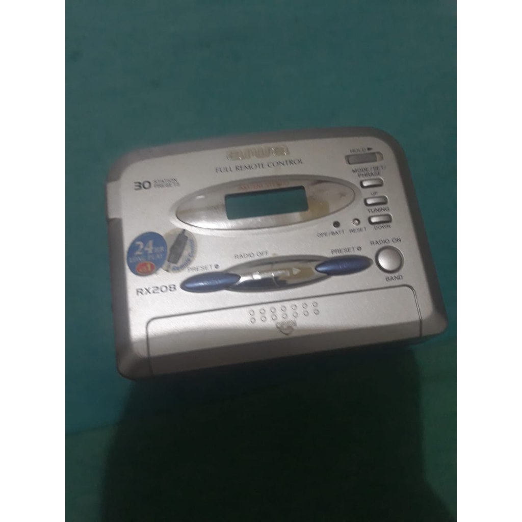 walkman aiwa rx-208