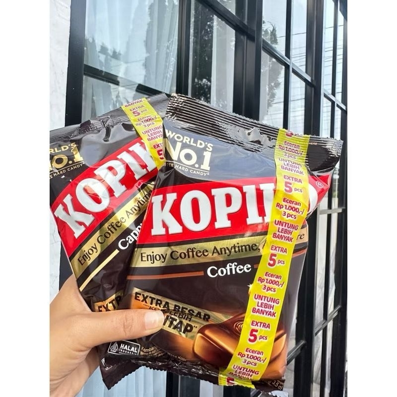 

KOPIKO Extra Besar (isi 50 butir) Permen Rasa kopi No 1 di Dunia