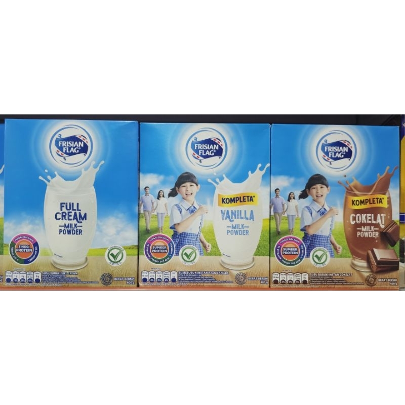 

Frisian Flag Purefarm Susu Bubuk 400g Box