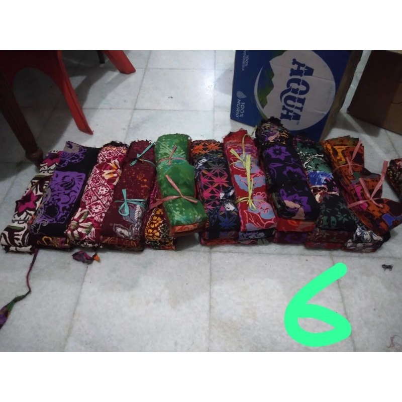 kain perca batik panjang kiloan