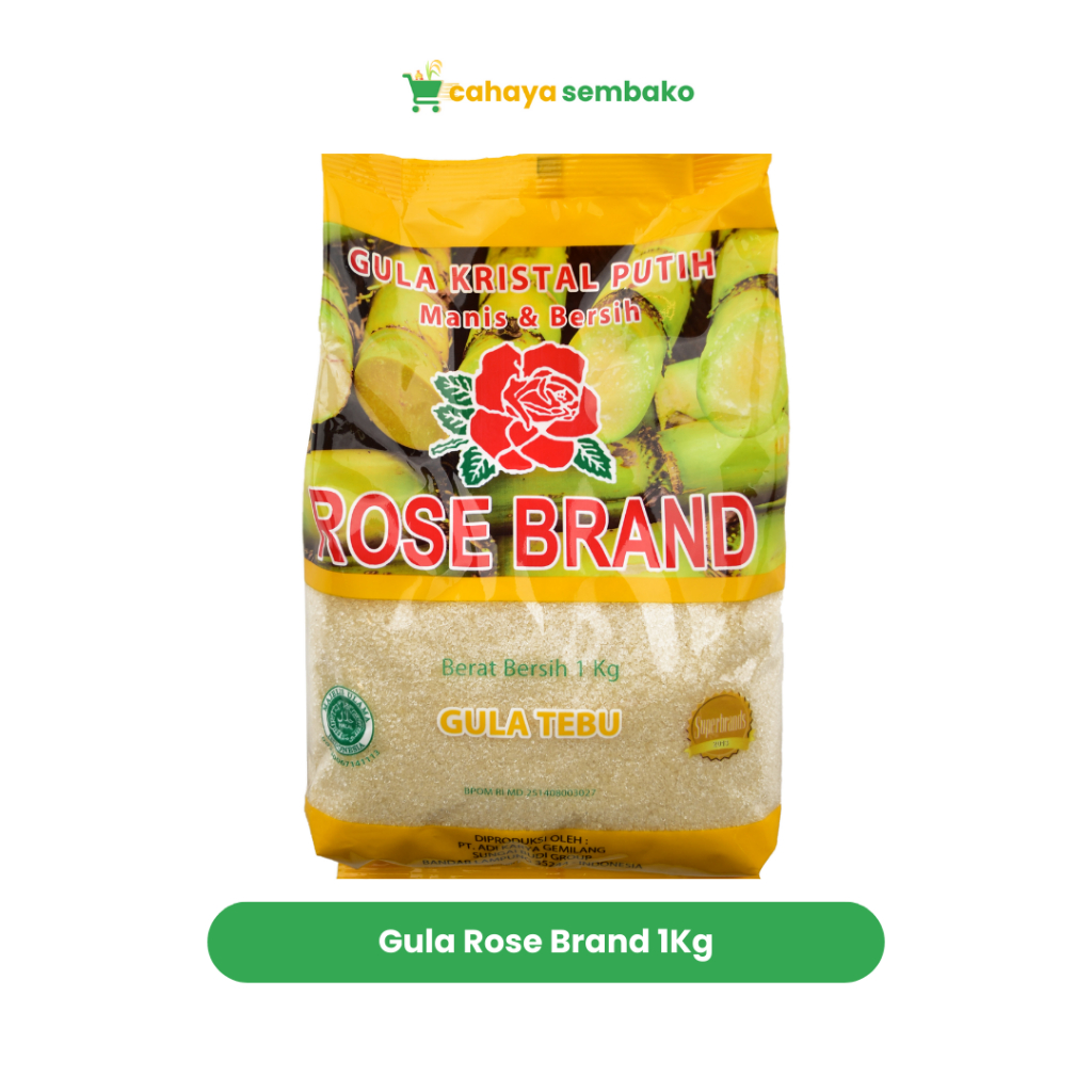 

Gula Pasir Rose Brand 1Kg