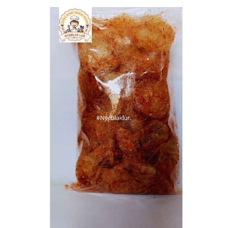 

SEBLAK KERIPIK KACA PEDAS DAUN JERUK 500GR