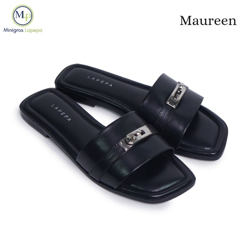 lapepa MAUREEN Sandal wanita flat slop cewek casual kekinian