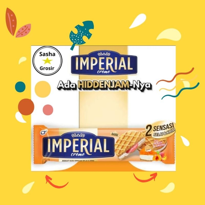 

IMPERIAL CREME isi 12PCS...BISKUIT SUSU DENGAN SELAI DAN KRIM (2.000an/PCS)