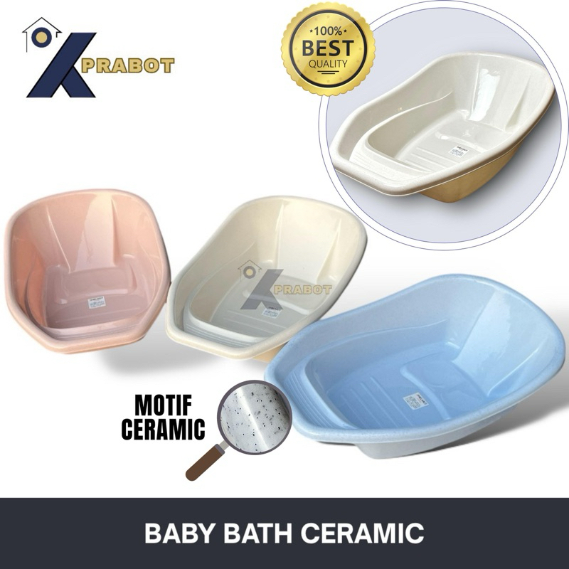 Baby Bath Jumbo Ceramic Hyper - Kprabot / bak bayi / ember bayi / Tempat Mandi Bayi / Ember Bayi / B