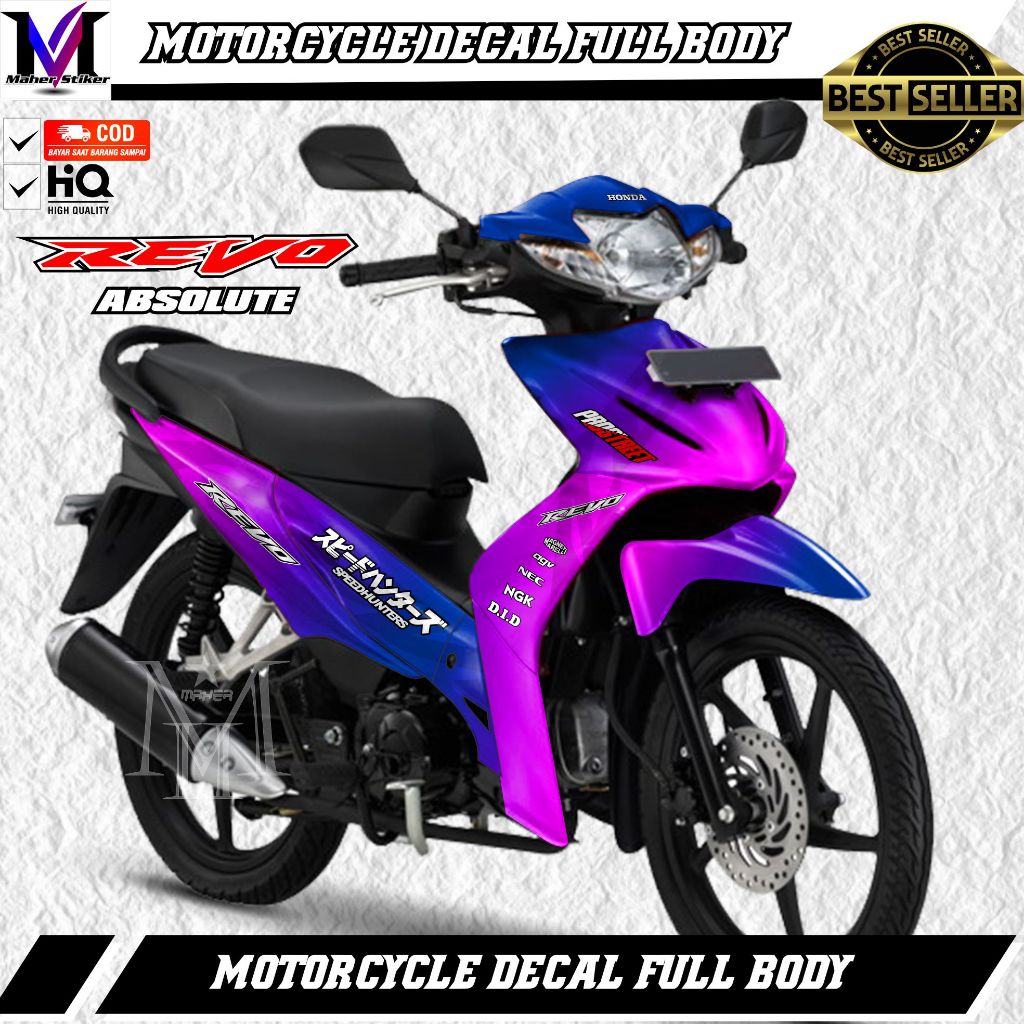 Decal Revo Absolute Fullbody Variasi Bunglon