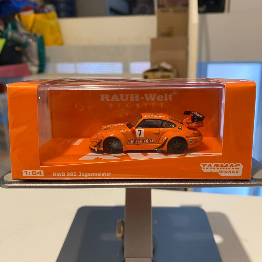 TARMAC WORKS RWB 993 JAGERMEISTER ORANGE ORIGINAL