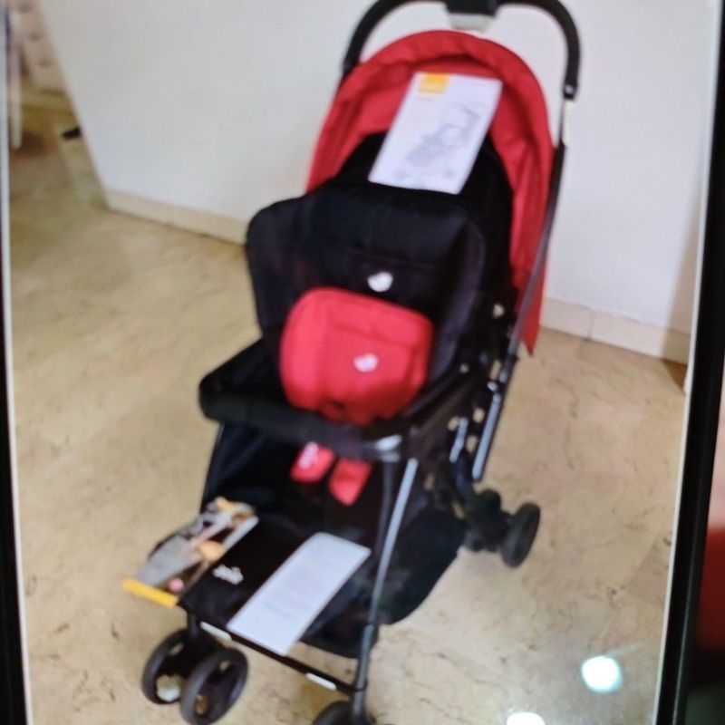 FULLSET Stroller Joie Mirus Limited Edition Cherry