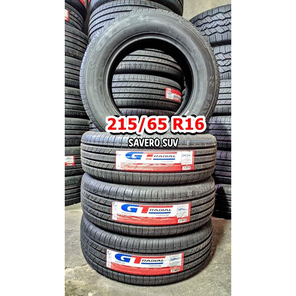 BAN RING 16 215 65 TUBELES BAN MOBIL GT RADIAL 215/65 R16 SAVERO SUV