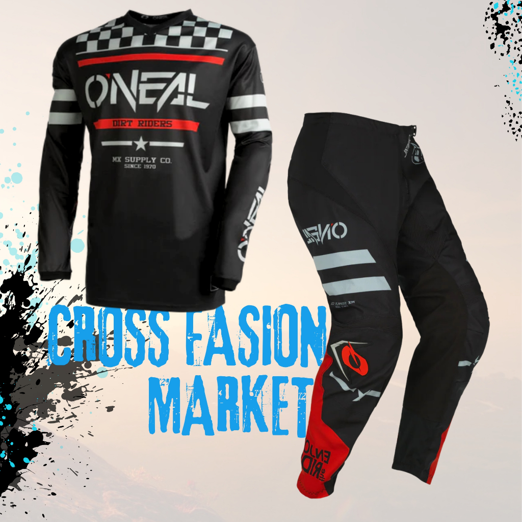 Pakaian Baju Kaos Clana Jersey Celana panjang print jersy jerset motor trail cross motocross adventu