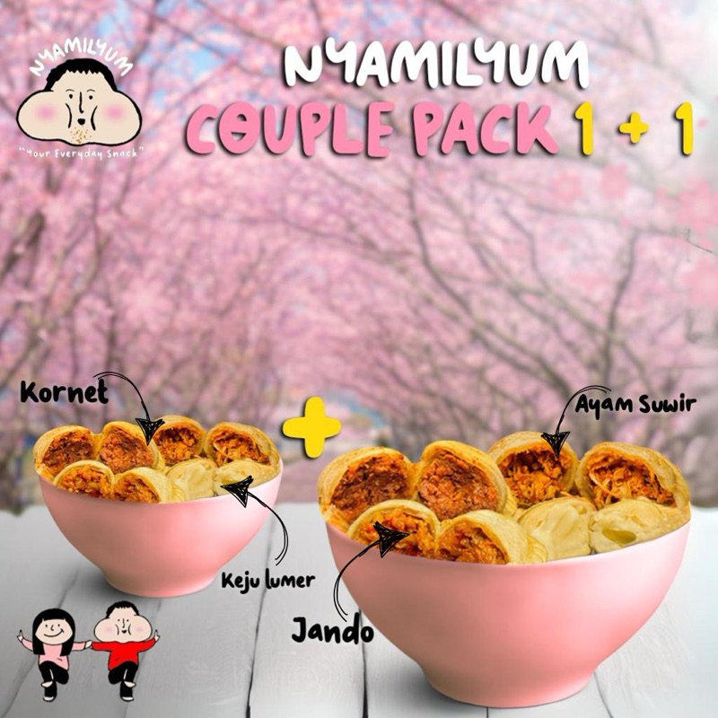 

Cireng Isi Frozen Couple Pack 1+1 (10pcs)| Ayam Suwir / Keju / Jando / Kornet - NyamilYum